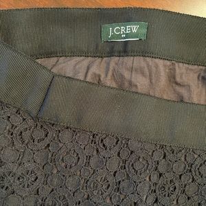J. Crew Lace Mini-Skirt